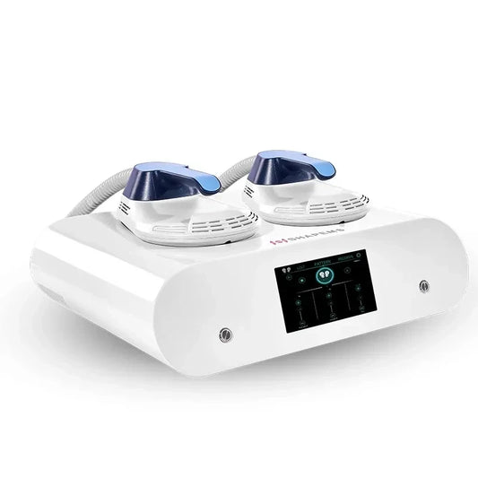Máquina Body Sculpting Eletromagnética Portátil - Emagrecimento Estimulação Muscular Remoção Gordura