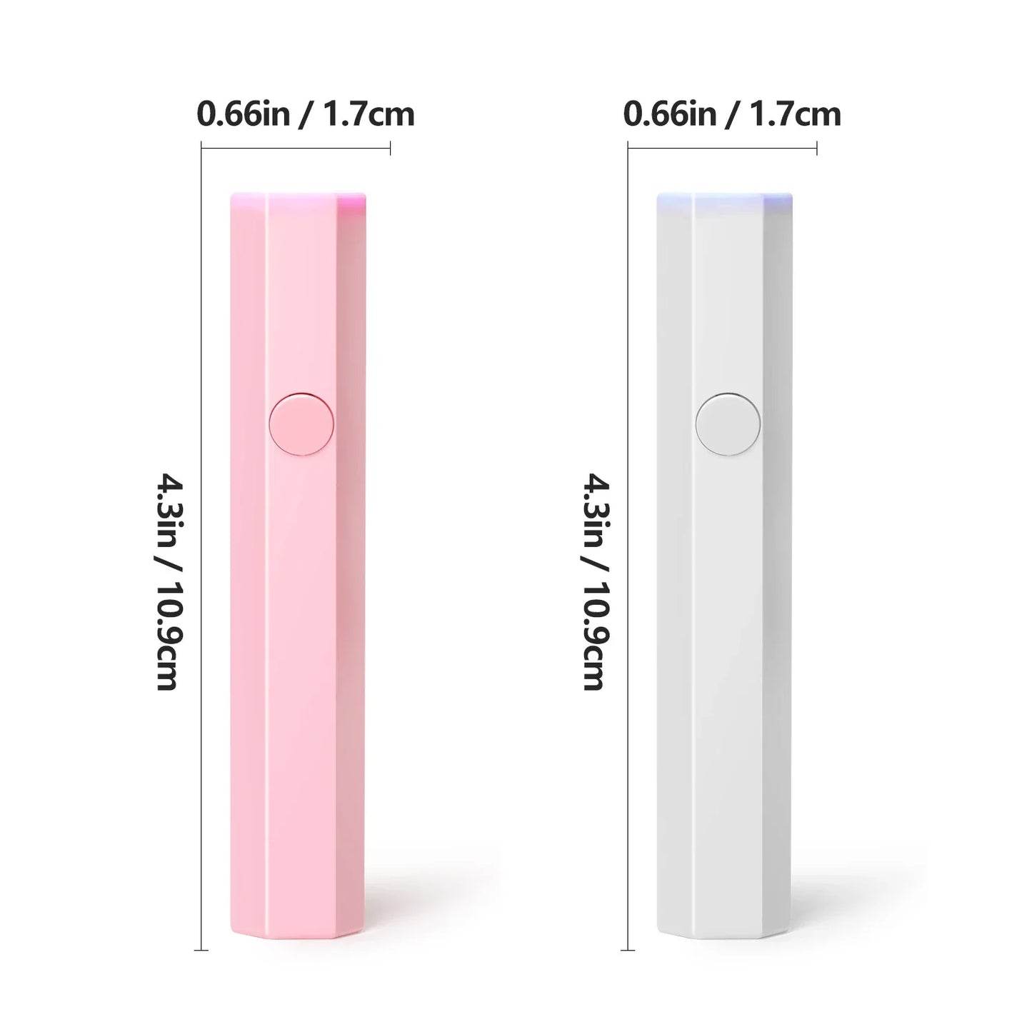 Lâmpada Portátil de Mão Mini para Unhas para Todo Verniz Gel Secagem Rápida Máquina Secadora de Unhas USB Lâmpada UV LED para Unhas Mini Caneta Lanterna