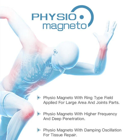 Máquina EMTT Fisio Magnetoterapia Portátil - Alívio Dor Costas Lesões Desportivas Fisioterapia