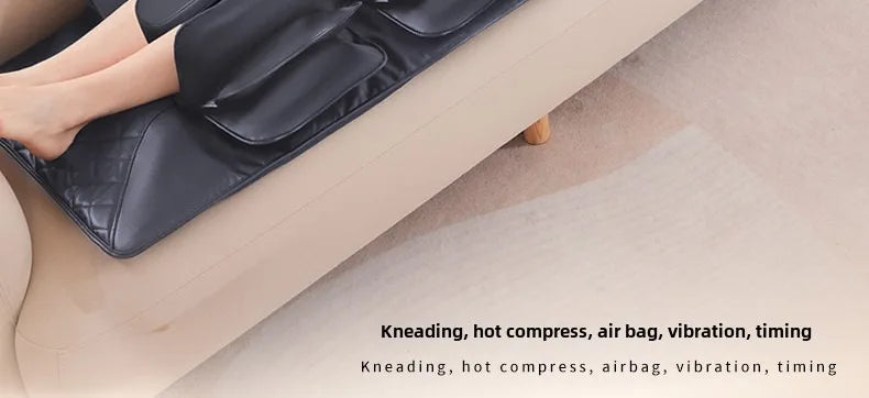 Upgrade Large Area Vibration Airbag Swing Heated Neck Massager Full Body Massage Mat Mattress Traction Lumbar with Remote Contro