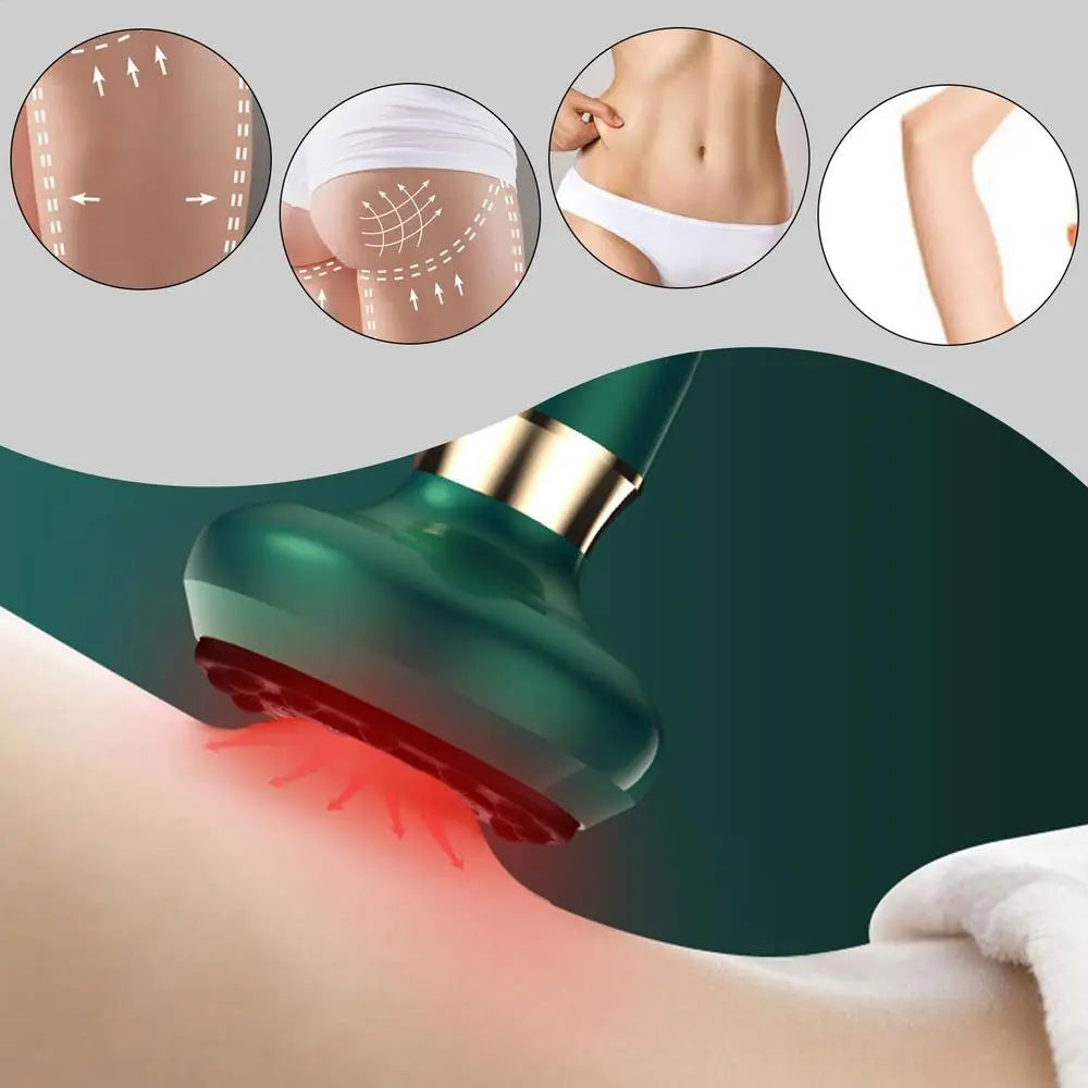 Máquina Contorno Corporal Ajustável Manual - Massageador Gordura Corporal Anti-Celulite Barriga Sucção