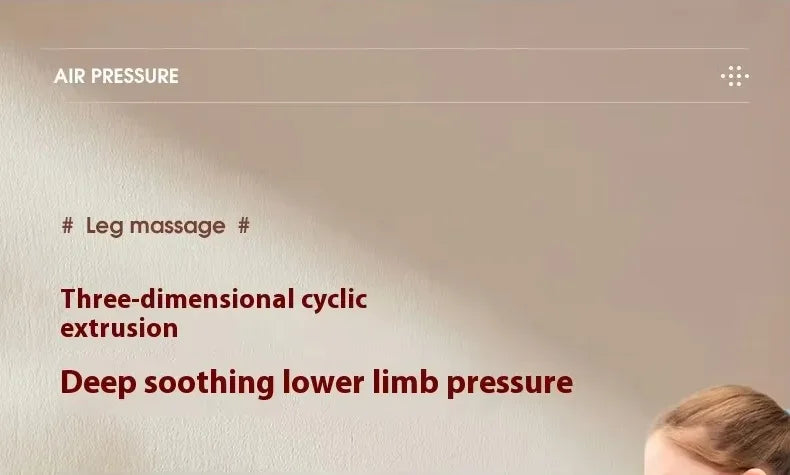 Botas Pressoterapia Pernas com Controlo Remoto - Massagem Compressão Pneumática Relaxamento Profundo