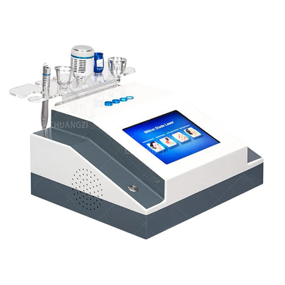 980nm diode laser nail fungus removal spider vein removal physical therapy and Lipolaser reduce cellulase
