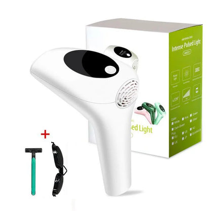 Depilador IPL Profissional Permanente - Remoção Pelos Corpo Inteiro Casa Mulheres 900.000 Flashes