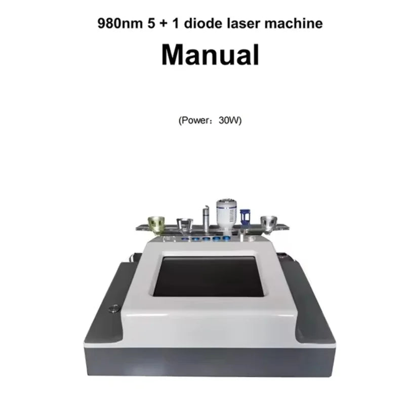 980Nm Laser Diode Vascular Spider Varicose Vein Removal Machine Treatment Fungi Physiotherapy For Nail Lipolisi Commercial Salon