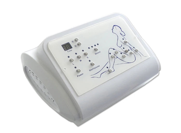 Máquina de Pressoterapia a Vácuo com Drenagem Linfática, Ondas de Pressão de Ar, Compressão de Ar, Massageador de Cintura e Corpo, Relaxamento Muscular das Pernas