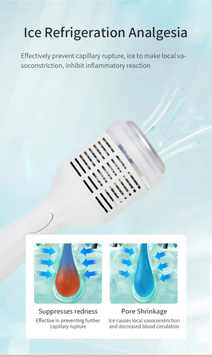 Máquina Multifuncional 9 em 1 - Cavitação 40K Radiofrequência Vácuo Laser Ultrassónica Modelagem Corporal