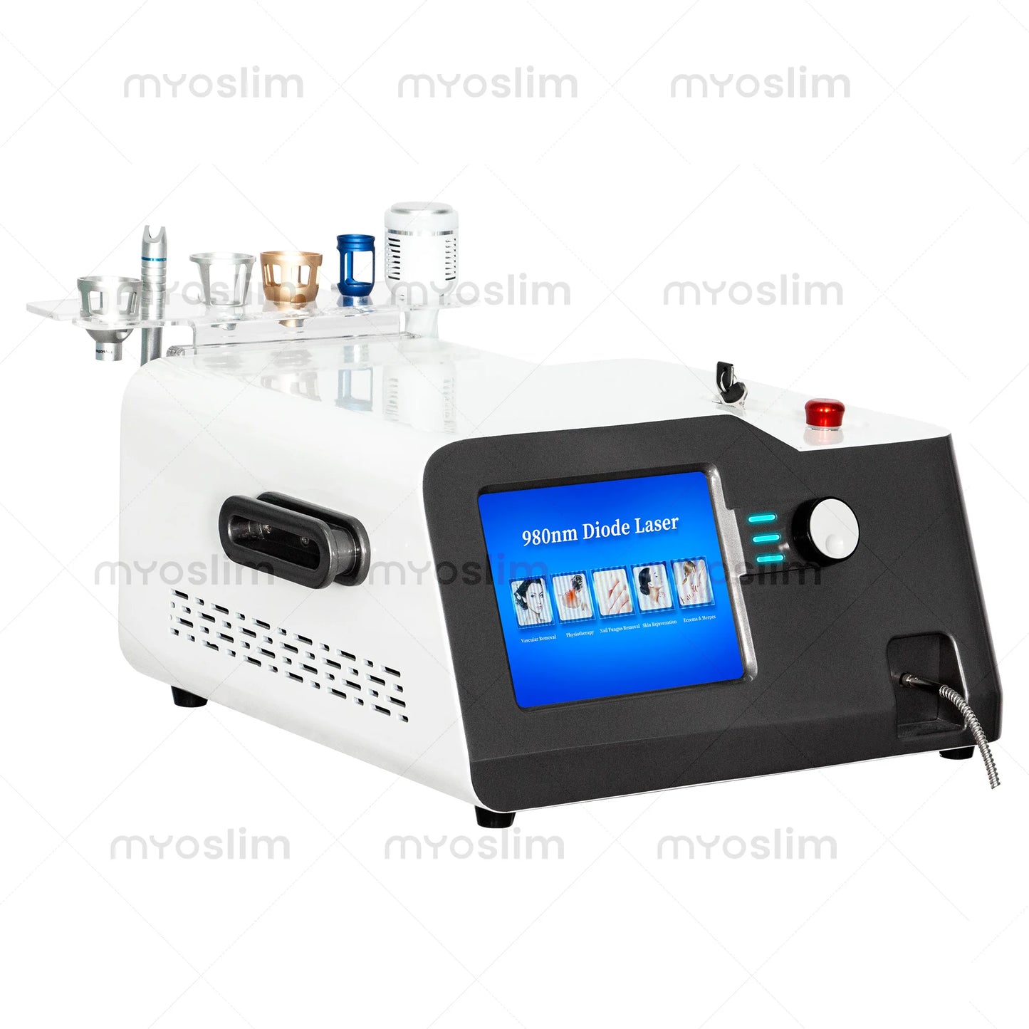 980nm Laser Diode Vascular Spider Varicose Vein Removal Machine Treatment Fungi Physiotherapy For Commercial Salon