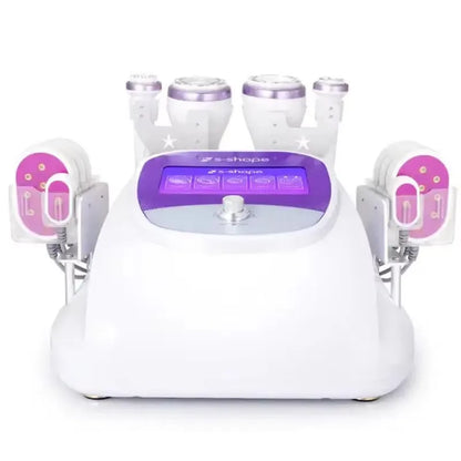 Máquina Cavitação Ultrassónica 5 em 1 - Laser Lipo 30K com Vácuo para Modelagem Corporal