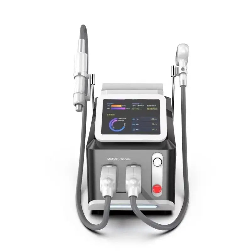 Professional 2 In 1 Diode Laser 808nm Hair Removal Machine Nd Yag Laser Tattoo Remove Skin Rejuvenation 808 Hair Remove For Spa