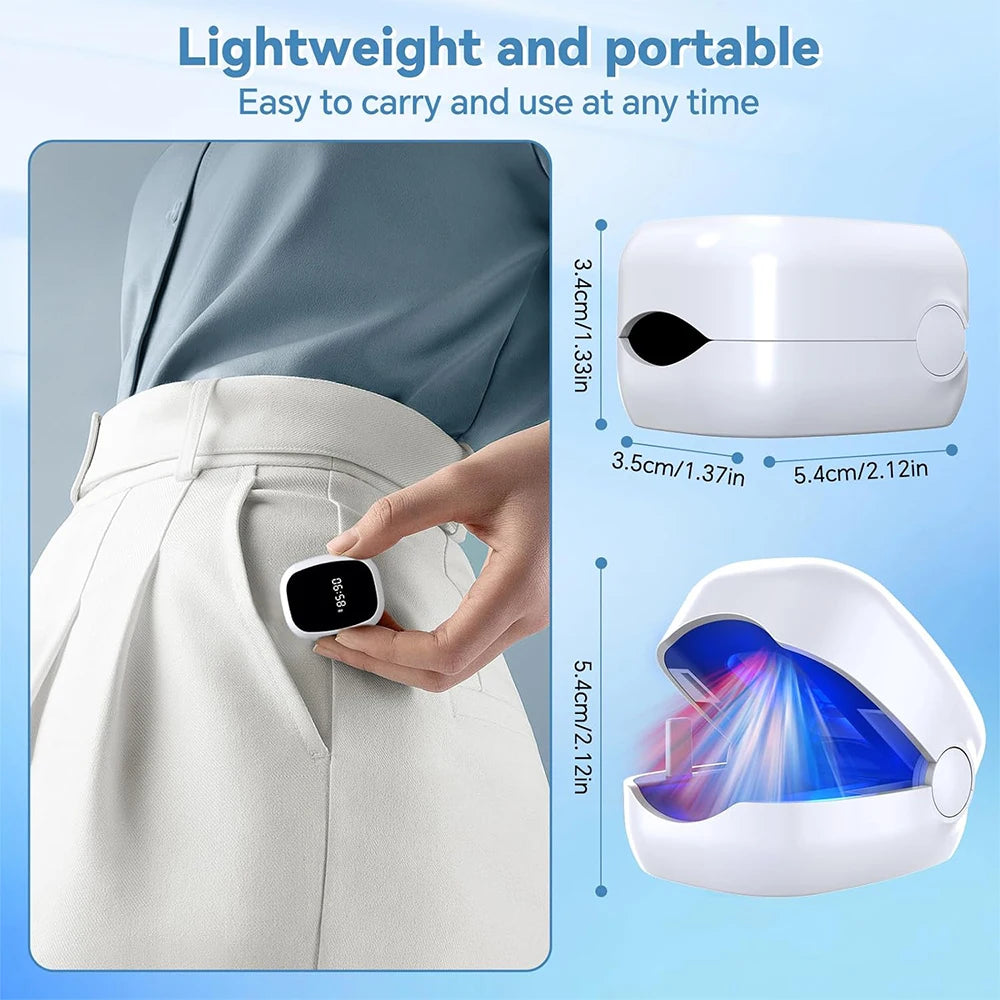 Nail Fungus Laser LED Light Device Fungal Nail Treatment Anti-Equipment Effectively Remove Fungal Toenail Nail Fungal Infection