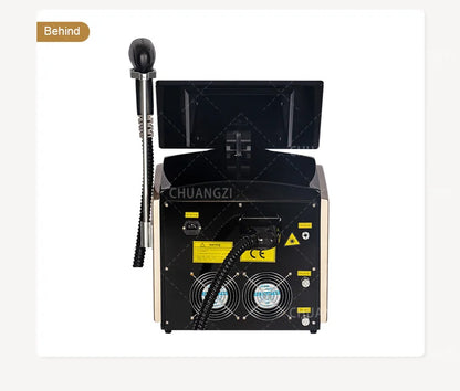 Máquina Laser Diodo Ice Painless 3 Wavelengths 755nm 808nm 1064nm - Depilação Definitiva Todos Tons Pele