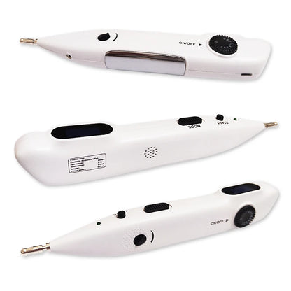 Caneta Acupuntura Eletrónica TENS - Terapia Laser Digital para Massagem e Estimulação Muscular
