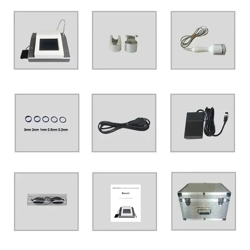 Máquina Laser Diodo 2 em 1 - Remoção Vasos Sanguíneos 980nm Tratamento Vascular