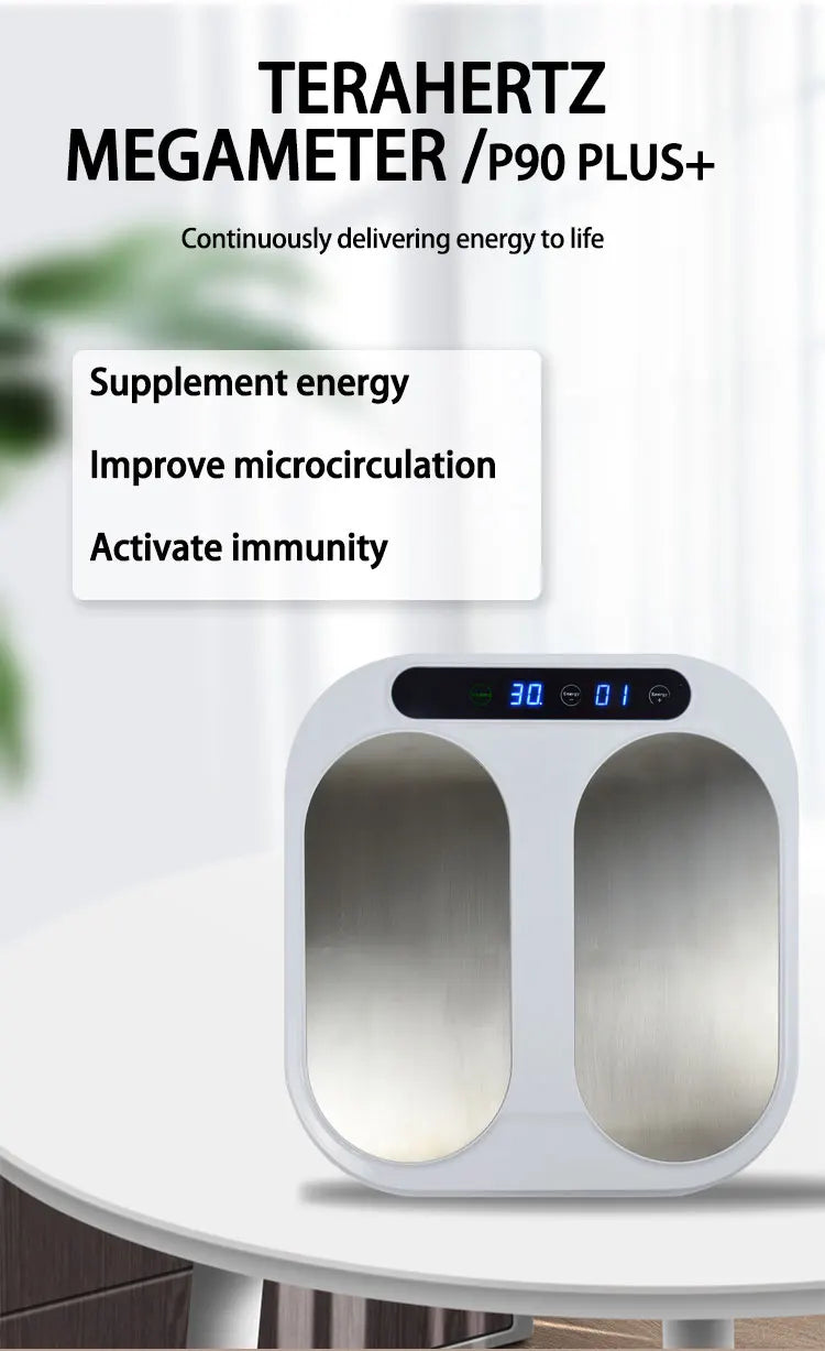 Terahertz P90 plus+ Foot Massager Laser Terahertz Blood Circulation Machine Pain Relief Device for Foot Dampness Dispelling