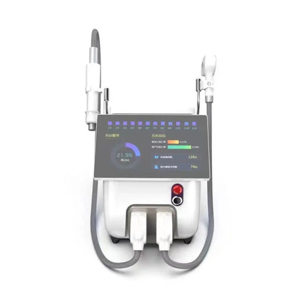 Professional 2 In 1 Diode Laser 808nm Hair Removal Machine Nd Yag Laser Tattoo Remove Skin Rejuvenation 808 Hair Remove For Spa
