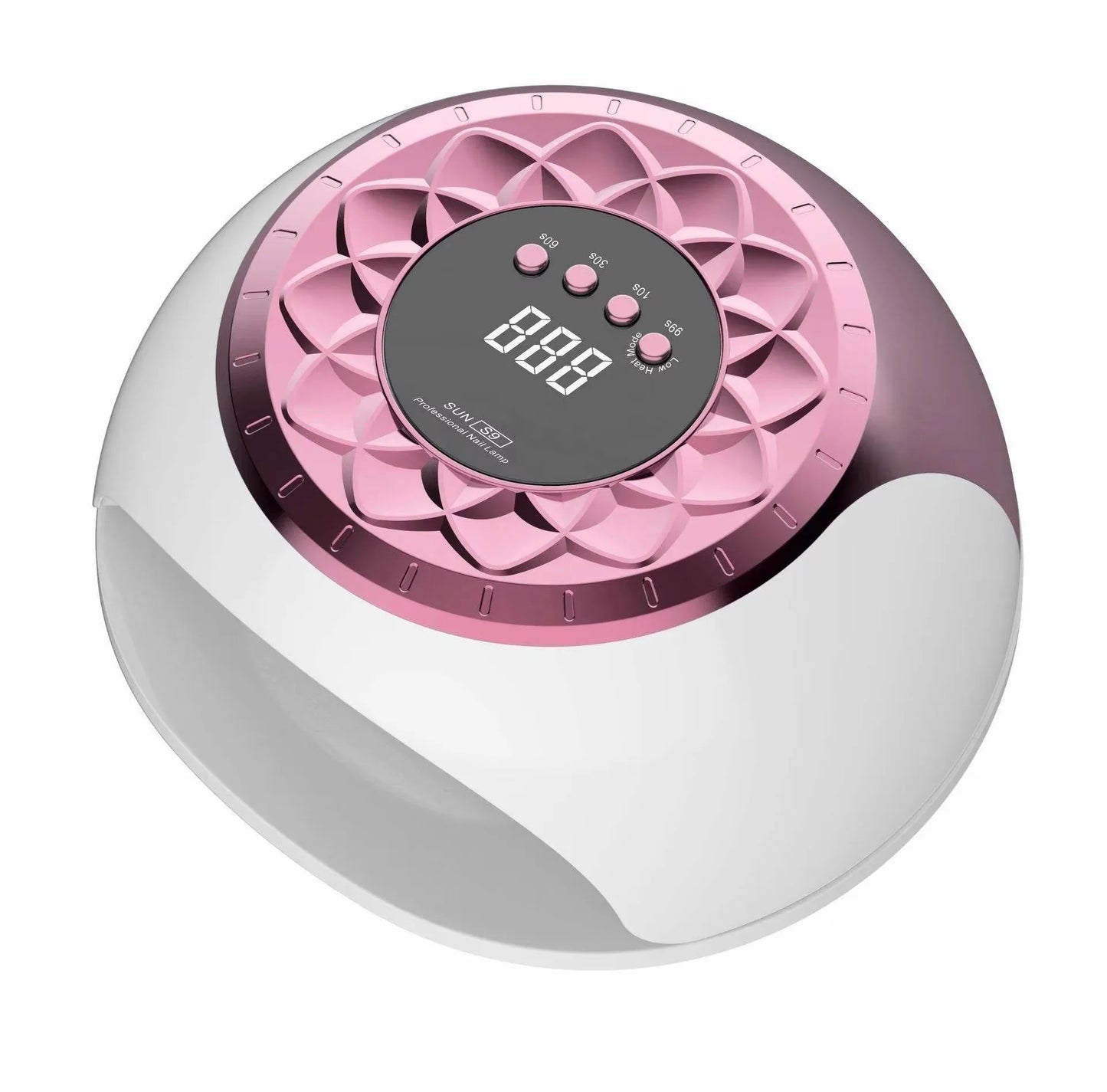 Lâmpada de Secagem de Unhas UV LED 268W Profissional Luz Secadora de Arte de Unhas UV para Unhas de Gel 57 Contas Lâmpada de Cura Rápida de Verniz Gel UV