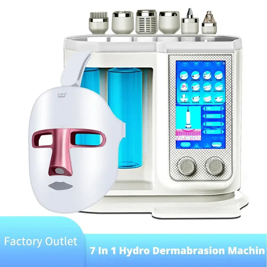 Máquina Hydra Facial Profissional RF Bio Lifting - Microdermoabrasão e Dermoabrasão Aquática