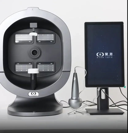 Analisador 3D Facial AI 15.6/21.5 Polegadas - Máquina Análise Pele Inteligência Artificial Scanner Couro Cabeludo