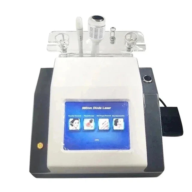 980nm diode laser nail fungus removal spider vein removal physical therapy and Lipolaser reduce cellulase