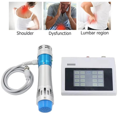 Máquina Terapia Ondas Choque 300mj Profissional - 7 Cabeças Fisioterapia Alívio Dor Relaxamento
