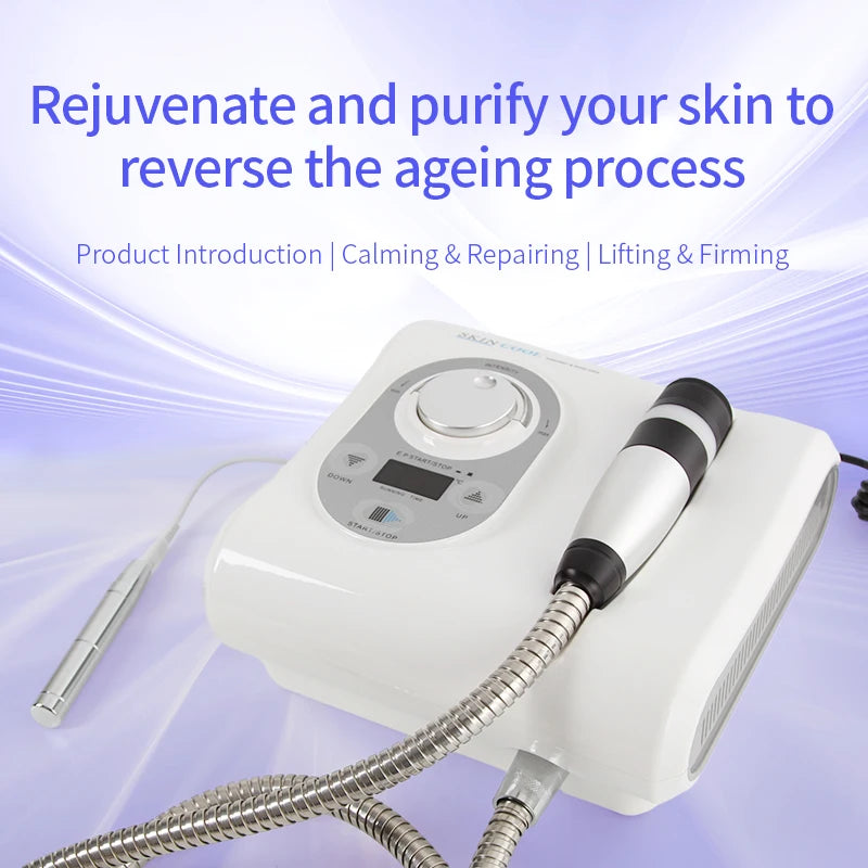 Skin Cool - Máquina de Beleza Facial Cryo-Eletroporação com Lifting e Circulação Linfática