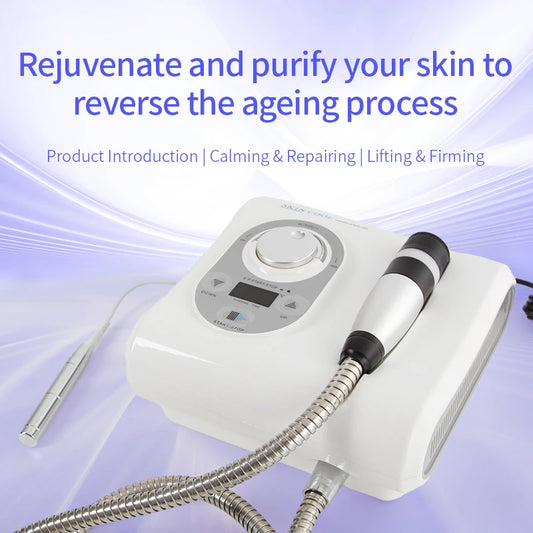 Skin Cool - Máquina de Beleza Facial Cryo-Eletroporação com Lifting e Circulação Linfática
