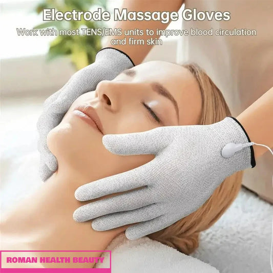 Máquina EMS TENS 4 Modos - Estimulador Muscular 9 Intensidades Acupuntura Massagem Digital