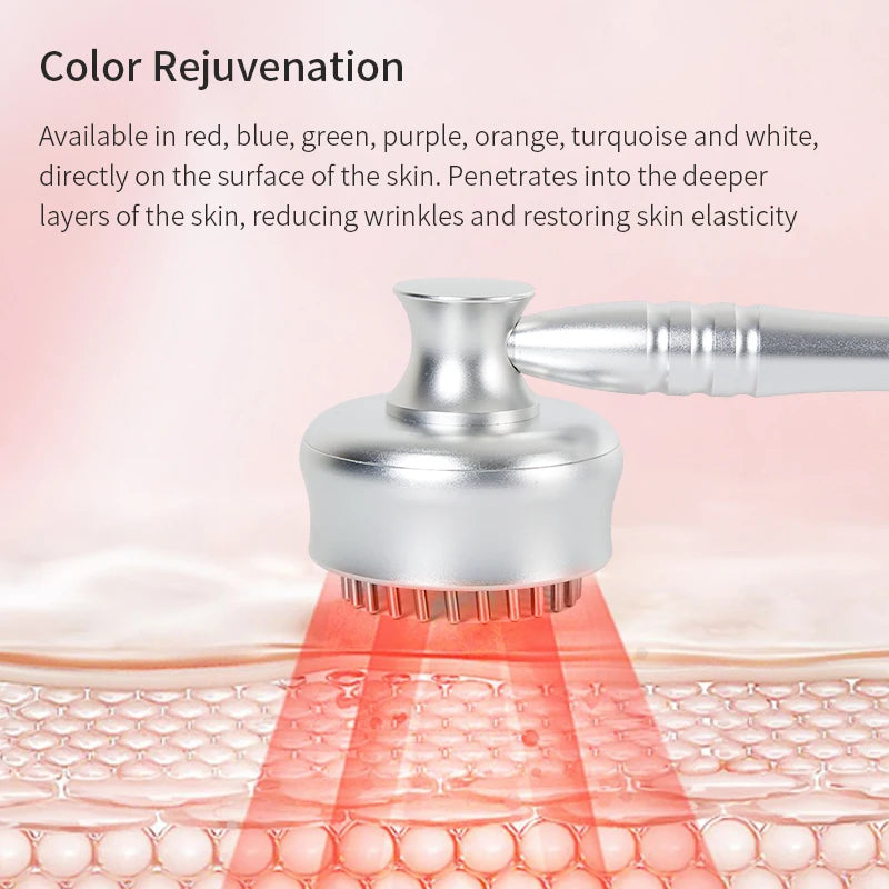 Máquina Multifuncional 9 em 1 - Cavitação 40K Radiofrequência Vácuo Laser Ultrassónica Modelagem Corporal