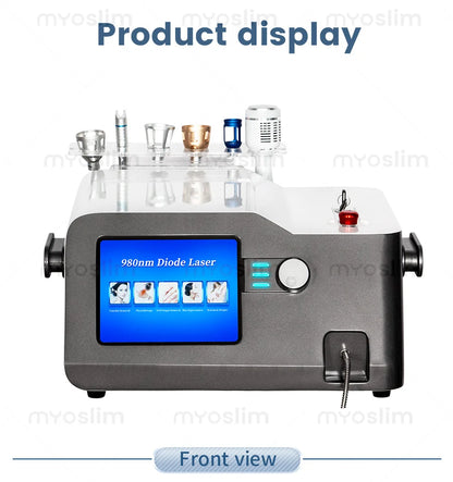 30W 5 in 1 980nm Diode Laser Blood Vessels Removal Nail Fungus 980 Diode Laser Vascular Removal Machine Remove Spider Veins