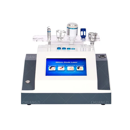980nm diode laser nail fungus removal spider vein removal physical therapy and Lipolaser reduce cellulase