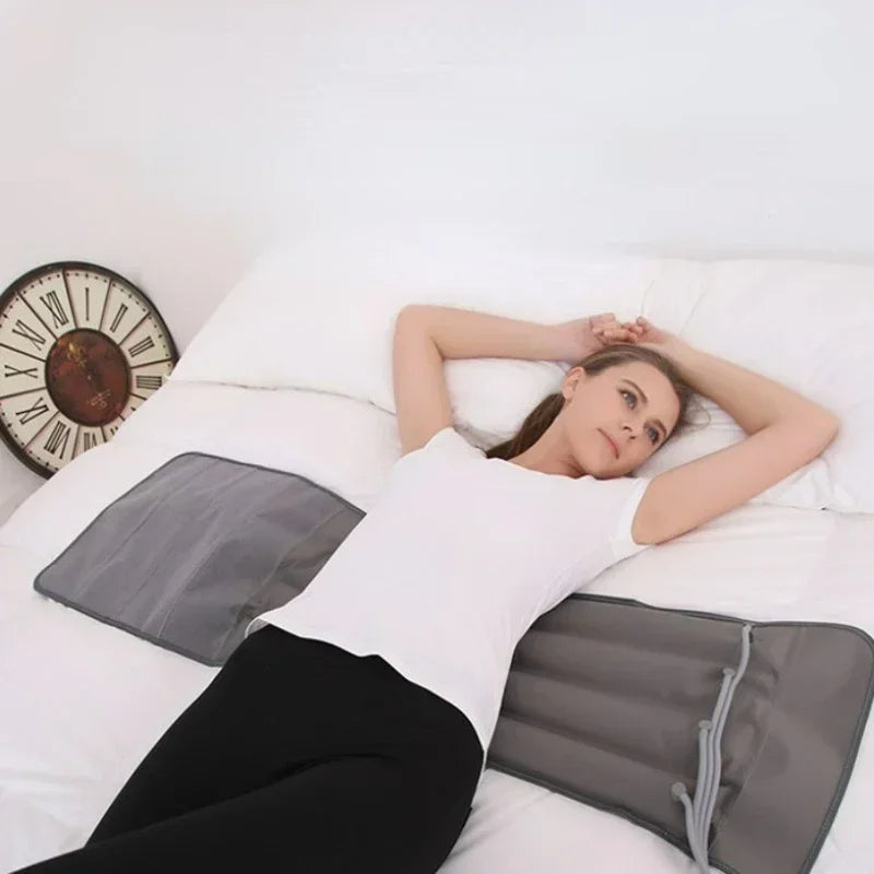 Massageador Portátil de Drenagem Linfática - Máquina de Pressoterapia Detox com Terapia de Pressão de Ar