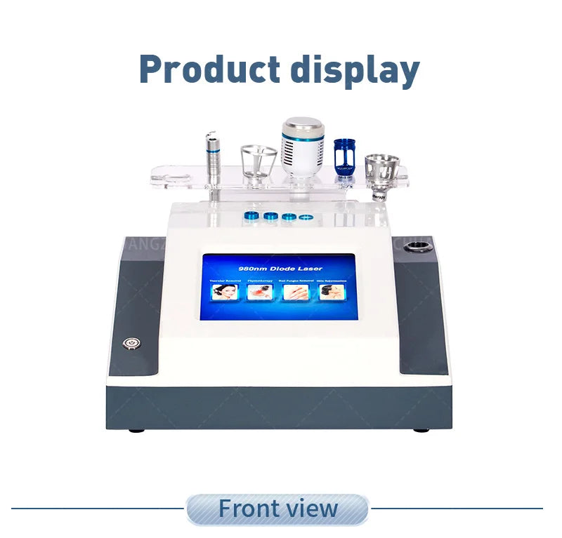 980nm diode laser nail fungus removal spider vein removal physical therapy and Lipolaser reduce cellulase