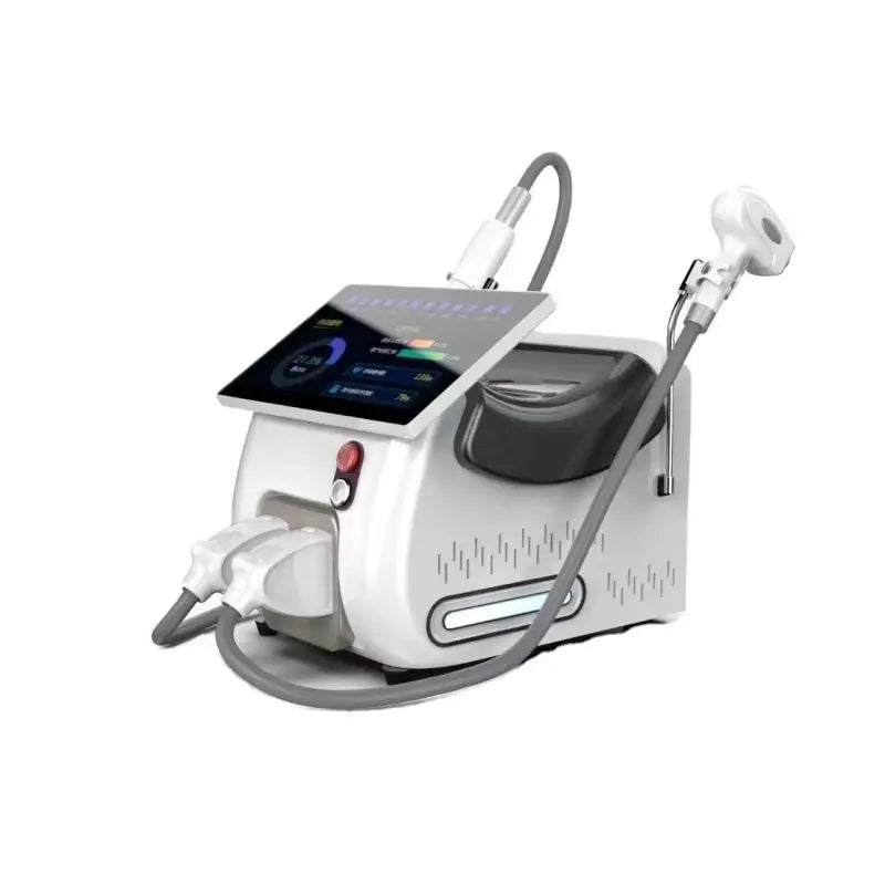 Professional 2 In 1 Diode Laser 808nm Hair Removal Machine Nd Yag Laser Tattoo Remove Skin Rejuvenation 808 Hair Remove For Spa