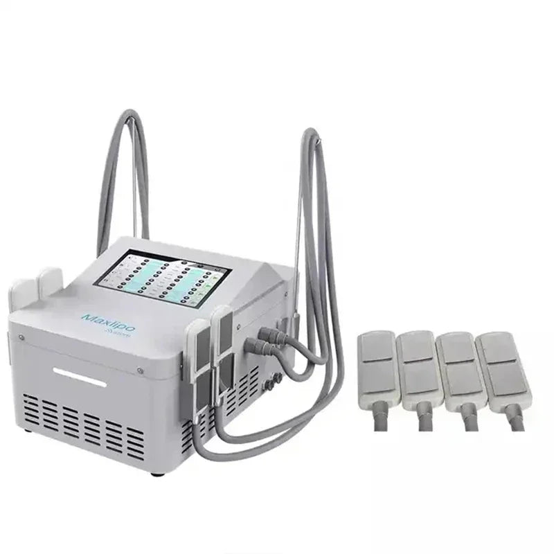 Máquina Criolipolise EMS com Estimulação Muscular - Equipamento Profissional Modelação Corporal