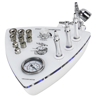 Máquina Microdermoabrasão Facial Beemyi - Pontas Diamante para Rejuvenescimento e Esfoliação