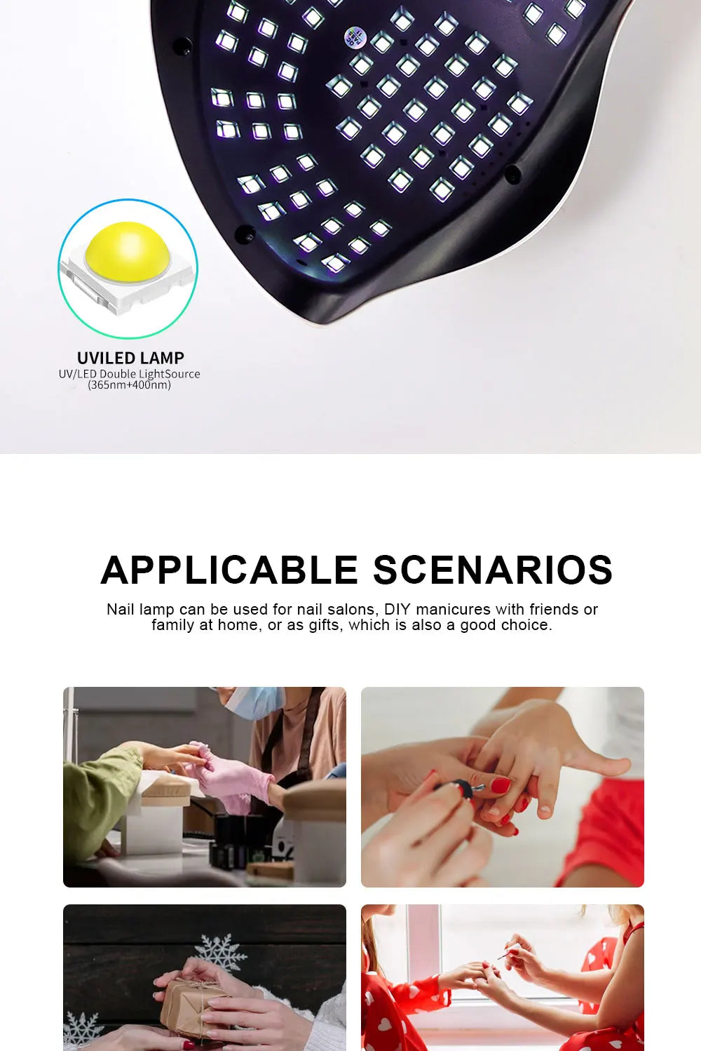 SUN X25MAX 81LED Lâmpada UV para Secagem de Unhas Cura Rápida Todo Verniz Gel para Unhas Secador de Luz UV Profissional Potente Salão de Manicure