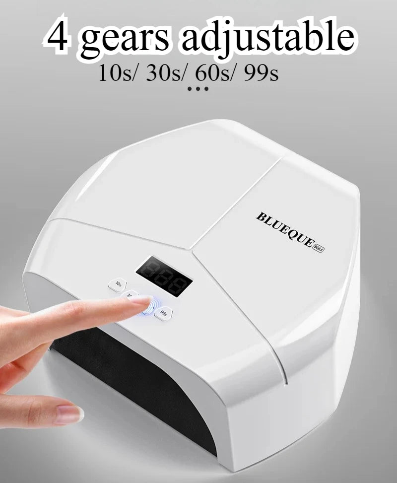 57/72 Contas LED Lâmpada de Cura UV Gel para Unhas para Secagem Rápida Lâmpada Secadora de Unhas Todo Verniz Equipamento Profissional de Manicure para Salão